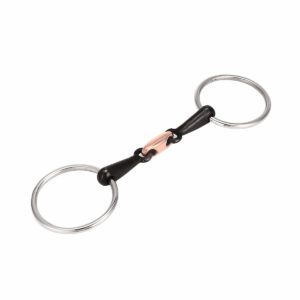 105/115/125mm Stainless Steel Horse Mouth Ring Jointed Bit Equestrian Snaffle