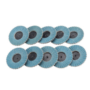 10pcs Sanding Flap Discs 2 Inch 40 60 80 120 Grit Flap Sanding Disc Grinding Wheel