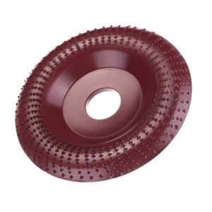 110mm 22mm Bore Carbide Wood Sanding Carving Shaping Disc Wood Angle Grinding Wheel for Angle Grinder