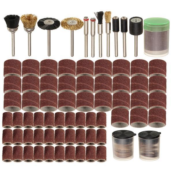150pcs 1/8 Inch Shank Rotary Tool Accessories Set for Dremel Sanding Polishing Tool