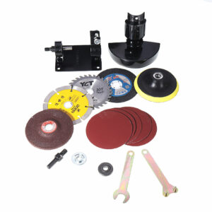 17pcs Angle Grinder Accessories with 10mm Diameter Standard Cutting Seat and Protective Cover