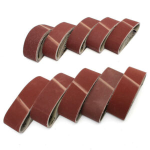 20pcs 550x72mm 40-600 Grit Zirconia Abrasive Sanding Belts for Sanding Wood Grinding Work
