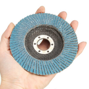 2pcs 115mm Flap Sanding Disc 60 Grit Angle Grinder Wheel Grinding Polishing Wheel
