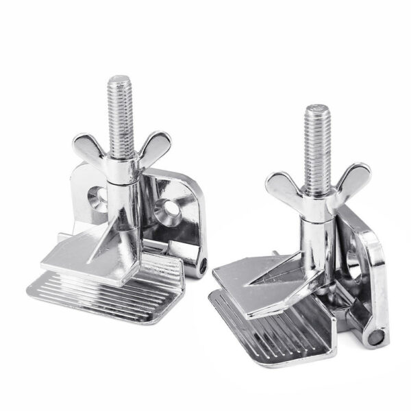 2pcs Screen Printing Butterfly Frame Hinge Clamp Chrome Plated DIY Tool Equipment