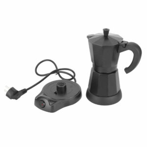 300ml Electric Coffee Pot 6 Cups Mocha Italian Espresso Aluminum Coffee Maker
