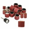 384Pcs Drum Sanding Kit Drilling Nail Drill Bits Abrasive Tools Sanding Band Polish Dremel Sandpaper Shank Rotary Tools Electric Grinder Accessory
