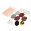 39pcs Glass Polishing Kit Scratch Remover Powder with Sanding Disc and Polishing Wheel
