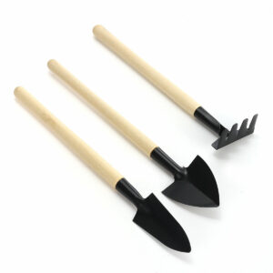 3Pcs Mini Gardening Tools Set Shovel+Rake+Spade Succulent Plants Potted Flowers Garden Tools