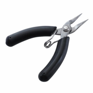 4 Inch Mini Needle/Flat/Curved Nose Pliers Stainless Steel Palm Pliers Small Electronic Tools