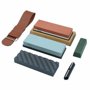 400/1000 3000/8000 Grit Sharpening Stone Double-Sided Gindstone for Kitchen Cutter Sharpener Stone Whetstone Sharpening Tools
