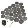 50Pcs Black Cutting 32mm Wheel Disc with 2 Mandrel Bit For Dremel Rotary Tool Set
