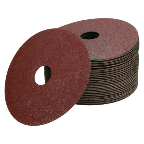 50pcs 115mm Sanding Grinding Discs Wheels 24-120 Grit for Angle Grinder