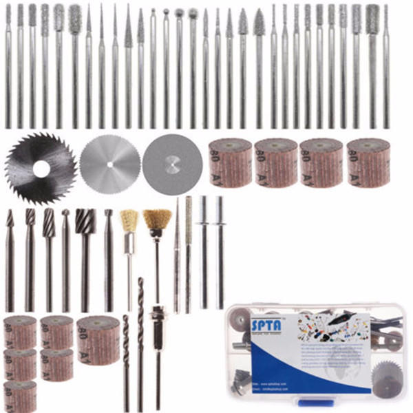 58pcs Assorted Sanding Grinding Polishing Rotary Tool Accessory Set Abrasive Tool