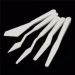 5pcs Plastic Draw Pottery Carving Tool Scrapers Set for Artists Painting Supplies