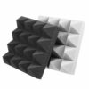 6Pcs 25x25x8cm Sound-absorbing Cotton Soundproof Cotton Foam Wall Muffler Spong