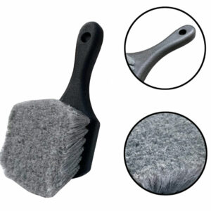 6pcs Short-handled Tire Brush Detail Brush Crevice Cleaning Brush Bristle Brush Set for Car Cleaning