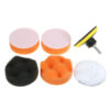 7pcs Polish Wax Foam Sponge Pad with Drill Adapter