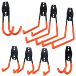 8 Pack Garage Storage Hooks & Hangers Heavy Duty Wall Mount Garage Organizer