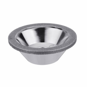80-600 Grit Diamond Grinding Wheel Cup Grinding Bowl-shaped for Tungsten Steel Milling Cutter Tool Sharpener Grinder