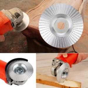 98mm Plane Gear Round Grinding Wheel Tea Plate Sharpening Wheel Wood Carving Disc for Angle Grinder