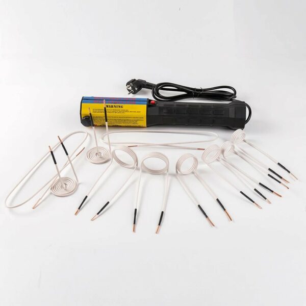 AC110/220V 1000W Flameless Electromagnetic Mini Induction Heater with 10 Pieces Coil Kits For Auto Use Bolt Remover