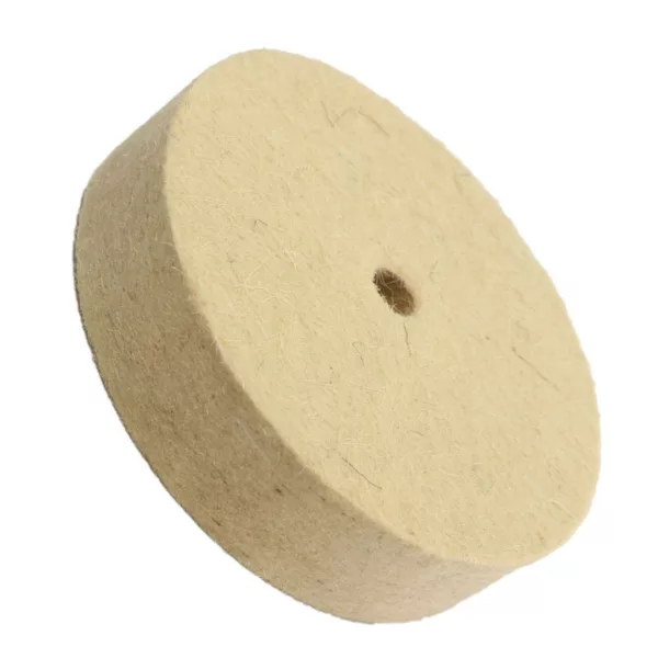 Drillpro 6 Inch 150mm Polishing Buffing Wheel Wool Felt Polisher Disc Pad