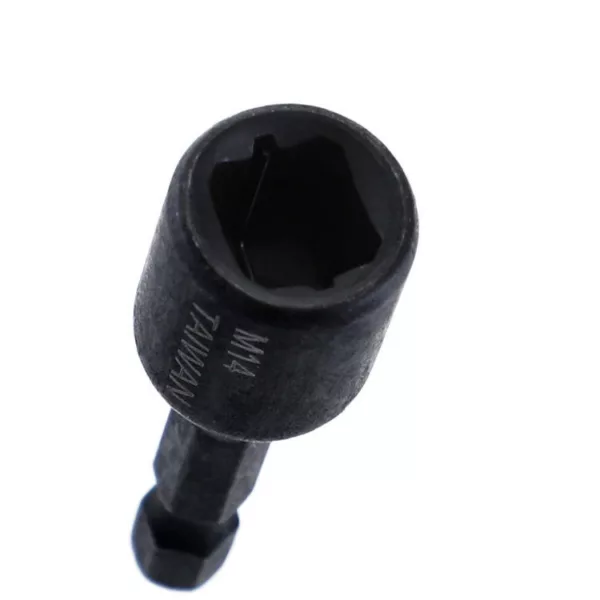 Drillpro M4-M16 Screw Tap Socket Adapter 1/4 Inch Hex Shank Machine Tap Square Driver Thread Tap Adapter for Electric Drill