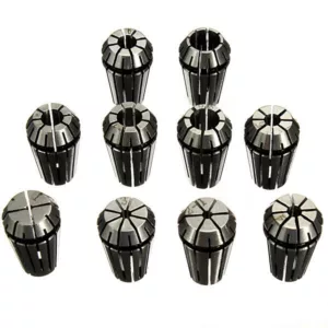 ER16 10Pcs Spring Collet Set For CNC Milling Lathe Tool