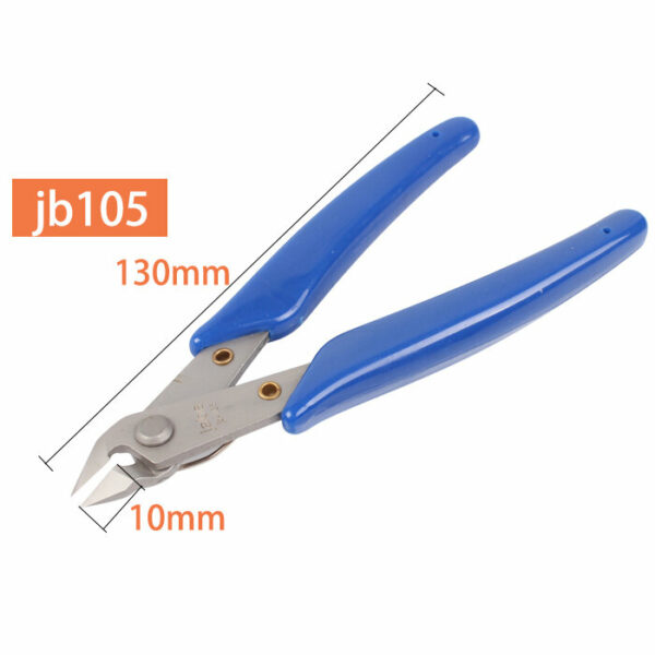 JB105/JB106 With Long Electronic Clippers Mini Diagonal Pliers Oblique Nose Pliers