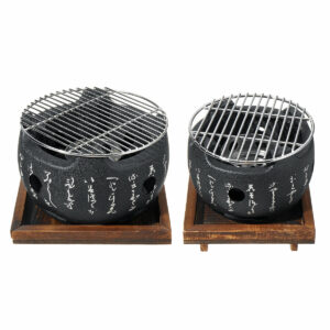 Japanese Style BBQ Grill Charcoal Grill Aluminium Alloy Portable Barbecue Tools