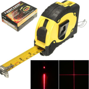 LV-07 Pro 25 7.5M Laser Level Tape Measure Horizontal Vertical Line Ruler Tester