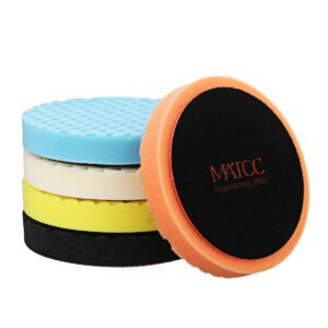 MATCC 8Pcs 6 Inch Car Polishing Pad Kit M14 Buffing Pads with Wool Bonnet Pads for Car Polisher and Household Electric Drill