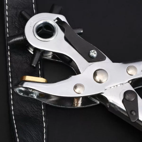 MYTEC Belt Hole Plier Household Multi-function Hole Punch Pliers Labor-Saving Belt Hole Punch Watch Belt Pants Belt Eyelet Pliers Tool