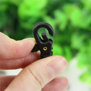 Mini Rotatable Buckle Hang Quickdraw Outdoor Survival Carabiner Key Chain Tool