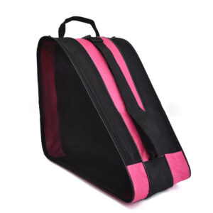 Portable Ice Skate Bag Roller Skate Carry Bag Adjust Shoulder Strap Carry Case