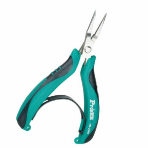 Pro'sKit PM-396G Mini Needle-Nose Pliers Steel Cutting Nippers Tool Fishing Pliers Electronic Pliers