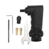 Right Angle Rotary Tool Adapter Attachment Right Angle Converter Kit for Dremel Electric Grinder