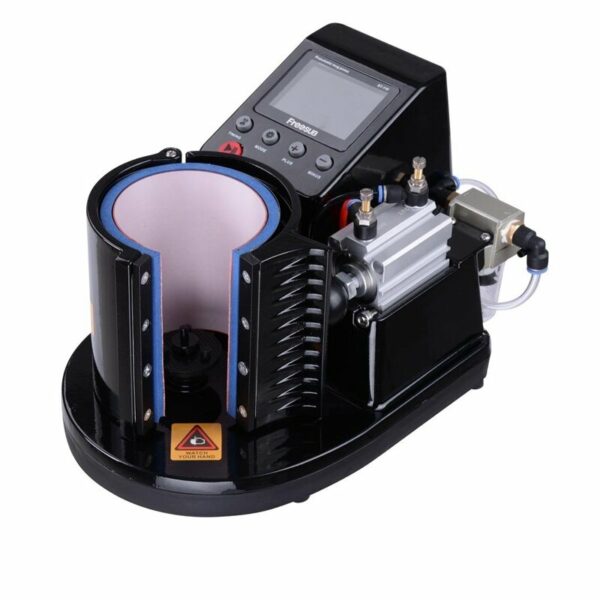 ST110 Pneumatic Sublimation Vacuum Machine Automatic Heat Press Machine Mug Thermal Transfer Coffee Magic Cup Mug Printing