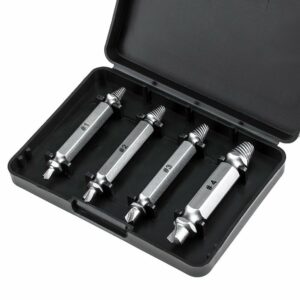 Screw Extractor Drill Bits Set Broken Speed Out Easy Out Flexible Shaft Bits ExtentionStripped Screw Remover Tool