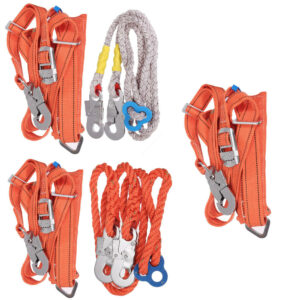 Tree Climbing Sets Climbing Spikes Safety Belt with Rope