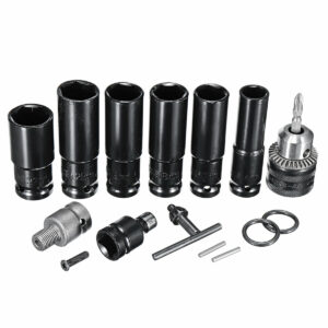 Universal Accessories for Electric Impact Socket Wrench Sleeves Batch Head Drill Chuck Adapter