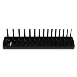 30 Slot 3/8 Inch Metric Socket Rack Storage Rail Tray Holder Shelf Organizer Machinery Parts