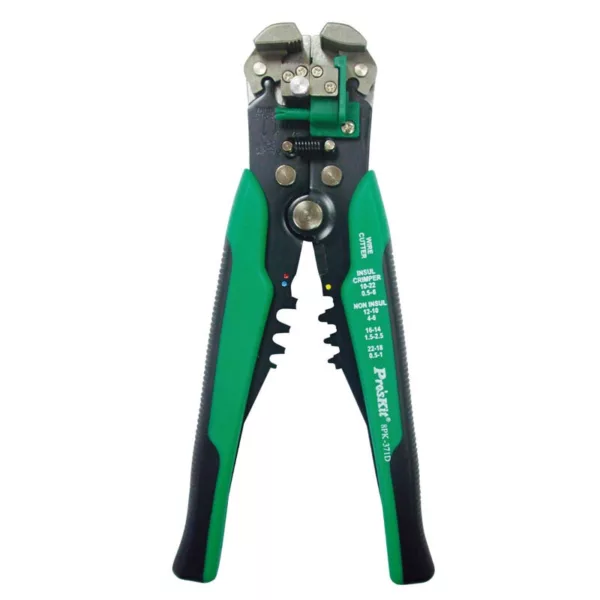Pro sKit 8PK 371D Wire Stripper Pliers Multi function Automatic Wire Stripping Crimping 0 2 6